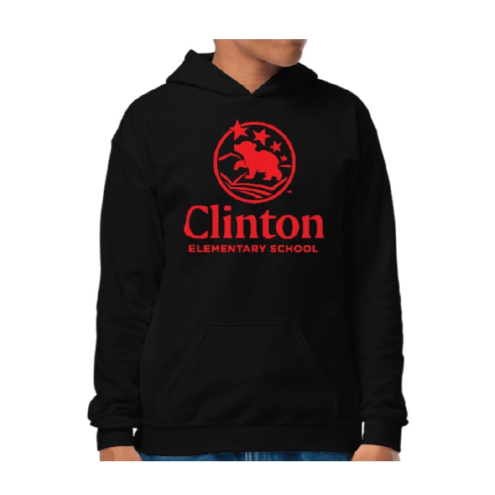 Clinton Classic Logo Hooded Sweatshirt