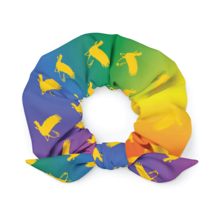 Gregory Printed Bow Scrunchies