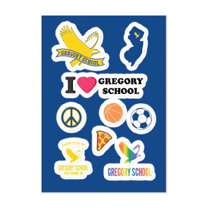 Gregory Waterbottle Sticker Sheet
