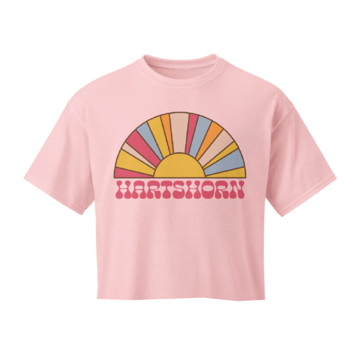 Hartshorn Raw Cropped Sunrise T-Shirt