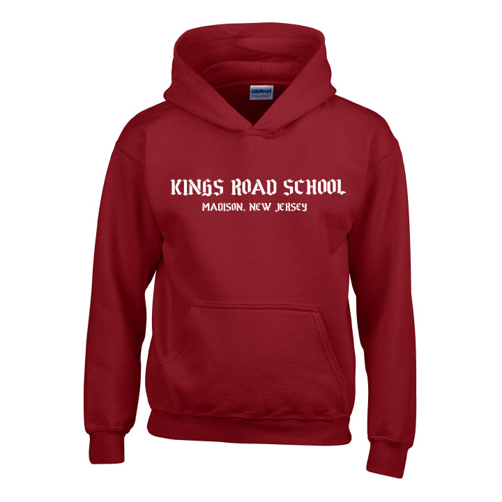 Kings Road Retro Gothic Hooded Sweatshirt