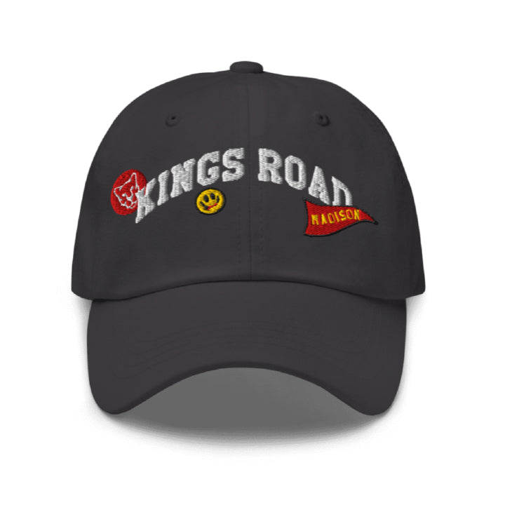 Kings Road Emoji Embroidered Dad Baseball Hat