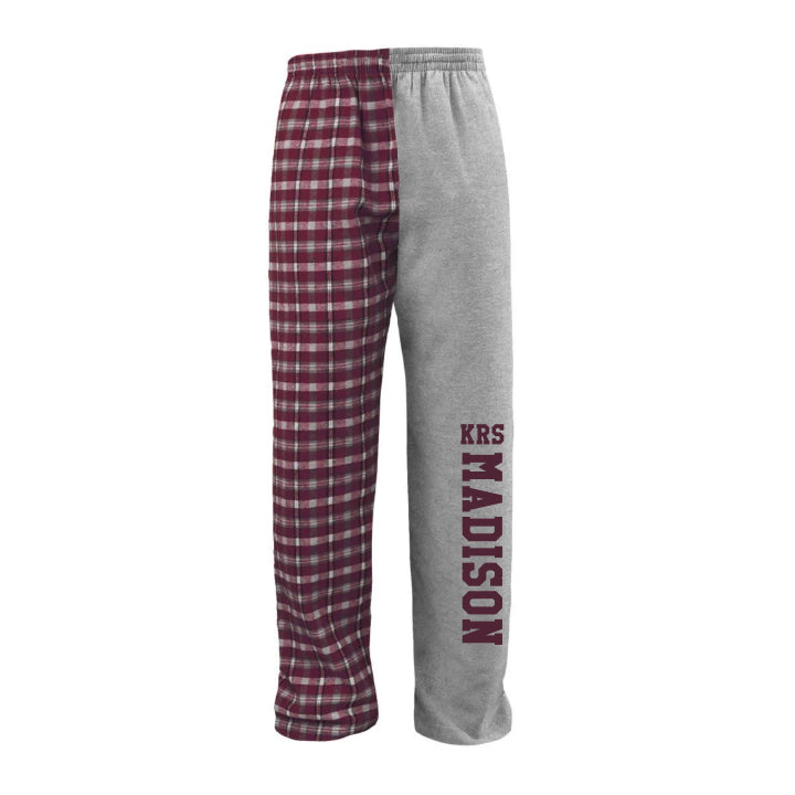 Kings Road 2 Tone Plaid Lounge Pants