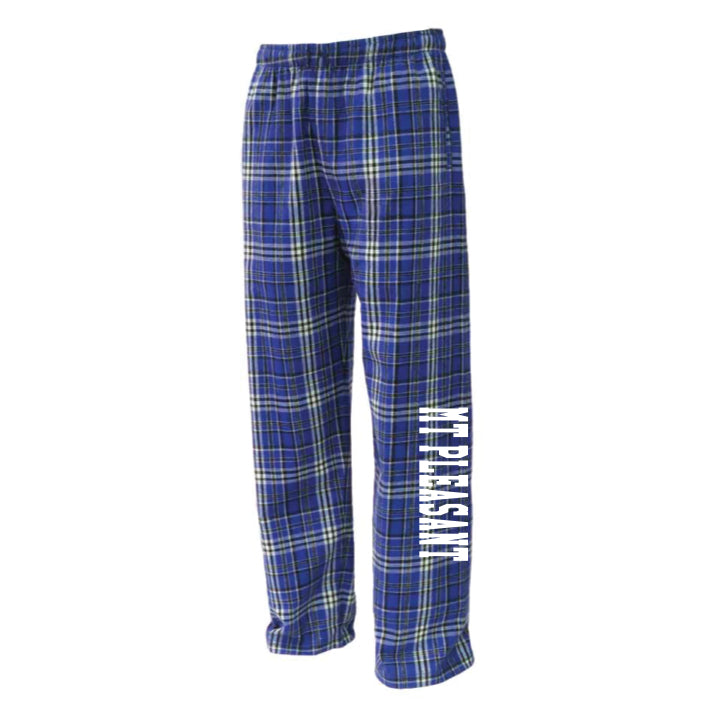 Mount Pleasant WO Royal Plaid Flannel Lounge Pants