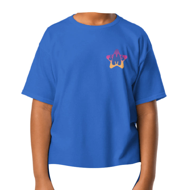 South Mountain Ombre Love Cropped T-Shirt