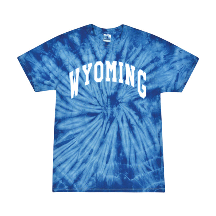 Wyoming Tie Dye Collegiate T-Shirt