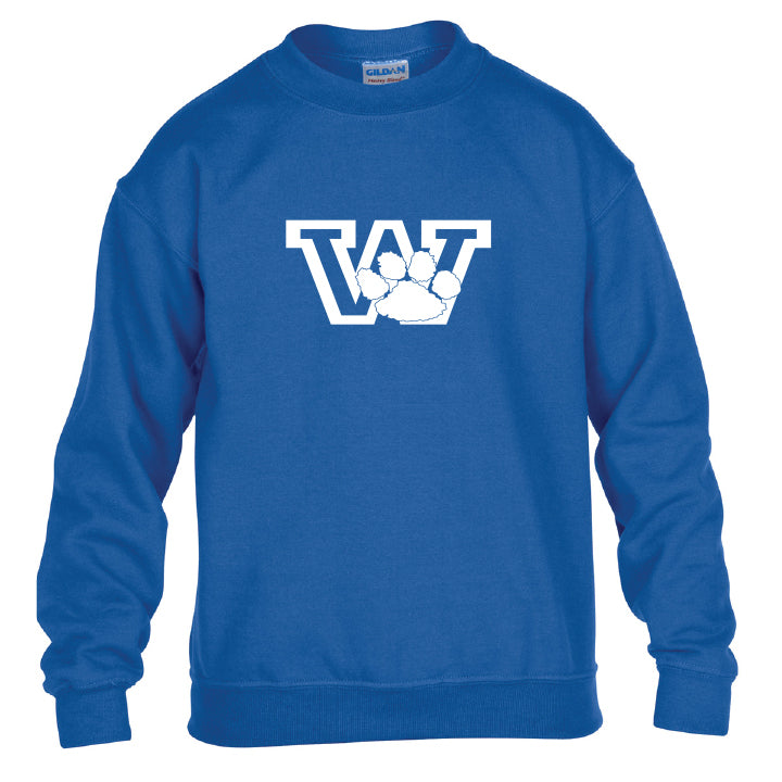 Wyoming Paw Crewneck Sweatshirt